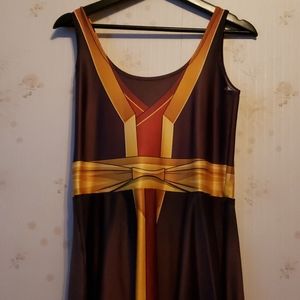 Living Dead Fire Nation skater dress